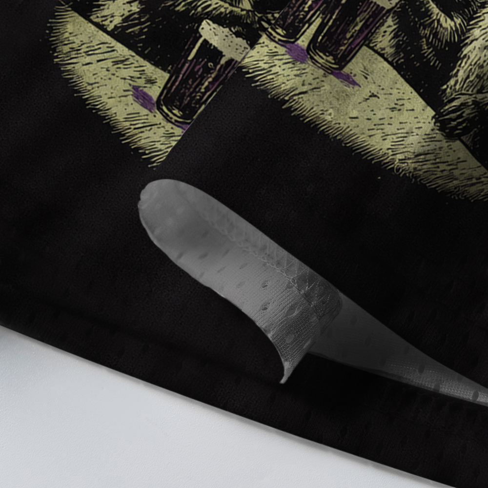 Baddiecat Raccoons Drinking Mesh Jersey