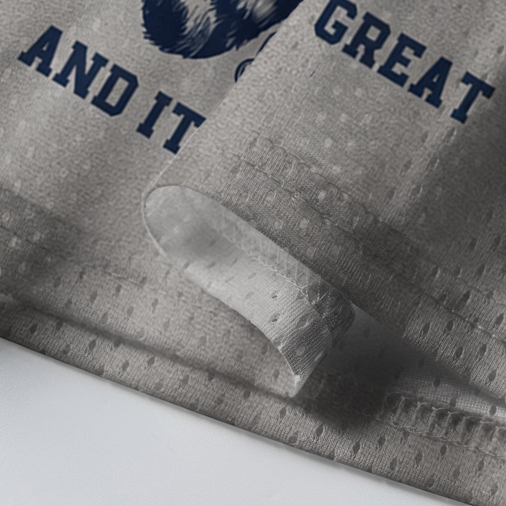 Baddiecat Raccoon It Is What It Is Mesh Jersey