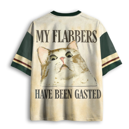 Baddiecat My Flabbers Have Been Gasted Mesh Jersey