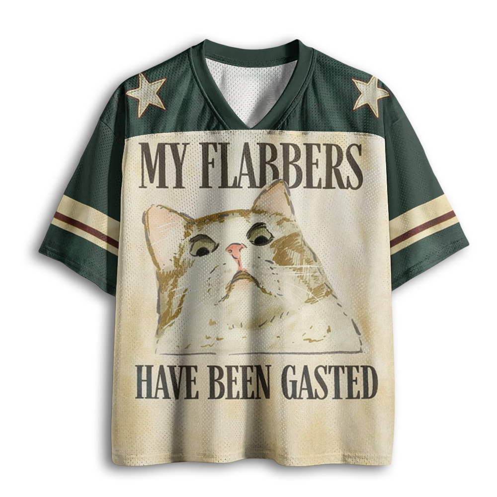 Baddiecat My Flabbers Have Been Gasted Mesh Jersey