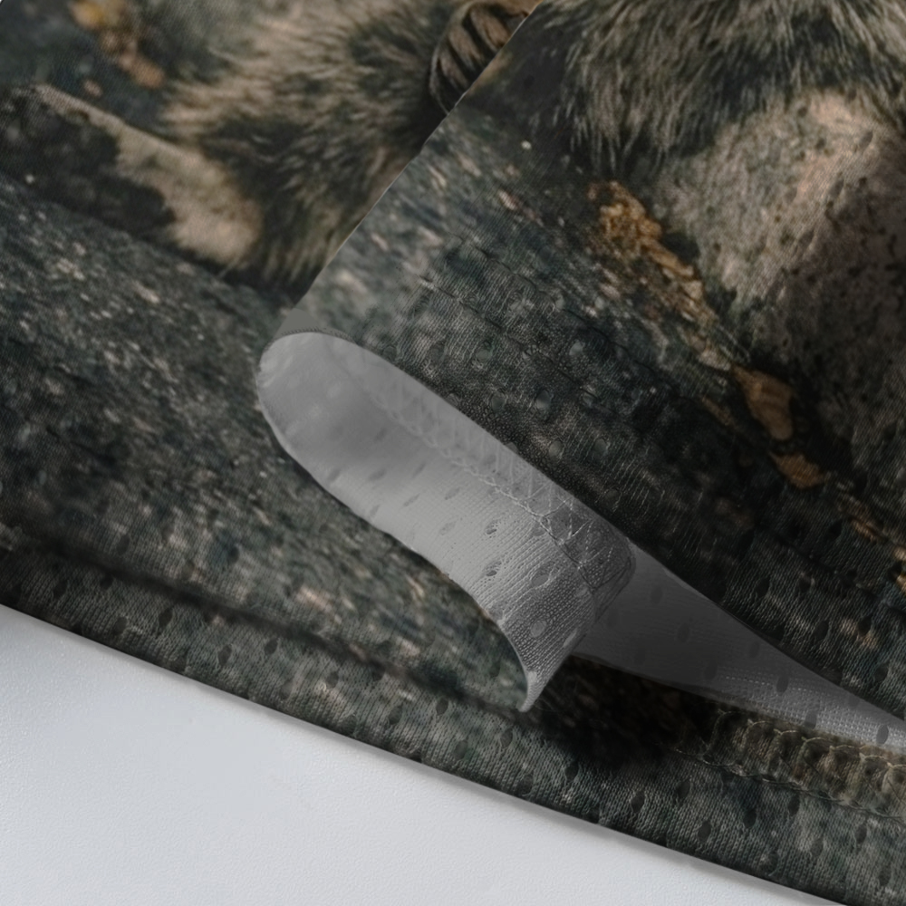 Baddiecat Funny Raccoon Smoking Mesh Jersey