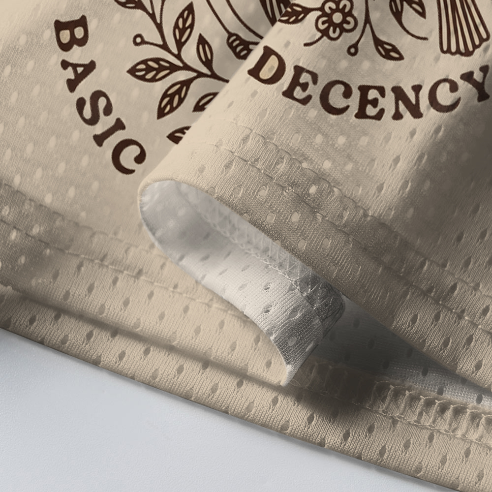 Baddiecat Radicalized By Basic Decency Mesh Jersey