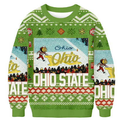 Baddiecat Ohio State Ugly Sweatshirt