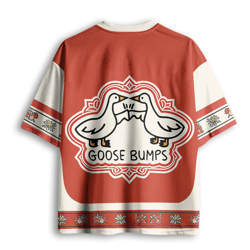 Baddiecat Goose Bumps Mesh Jersey