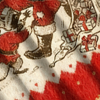 Baddiecat Funny Christmas Raccoon Digital Design Christmas Ugly Sweatshirt