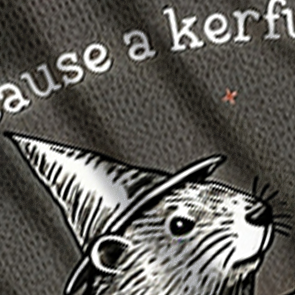 Baddiecat Groundhog Scooter Ugly Sweatshirt