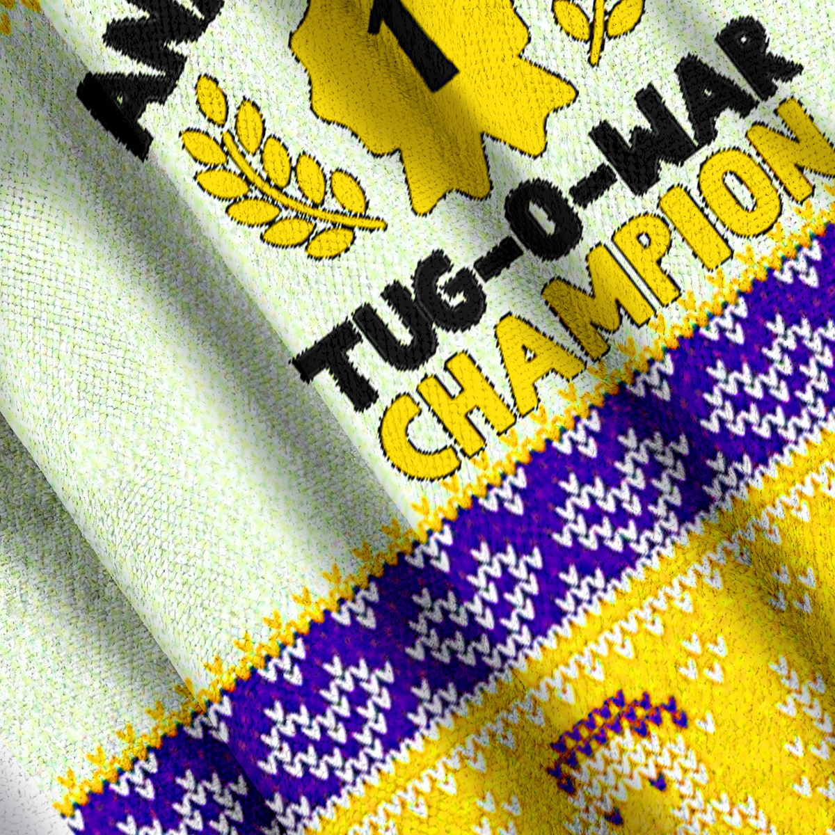 ANAL BEAD TUG-O-WAR CHAMPION Ugly Sweatshirt