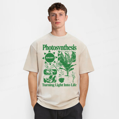 Baddiecat Photosynthesis Vintage Washed T-shirt