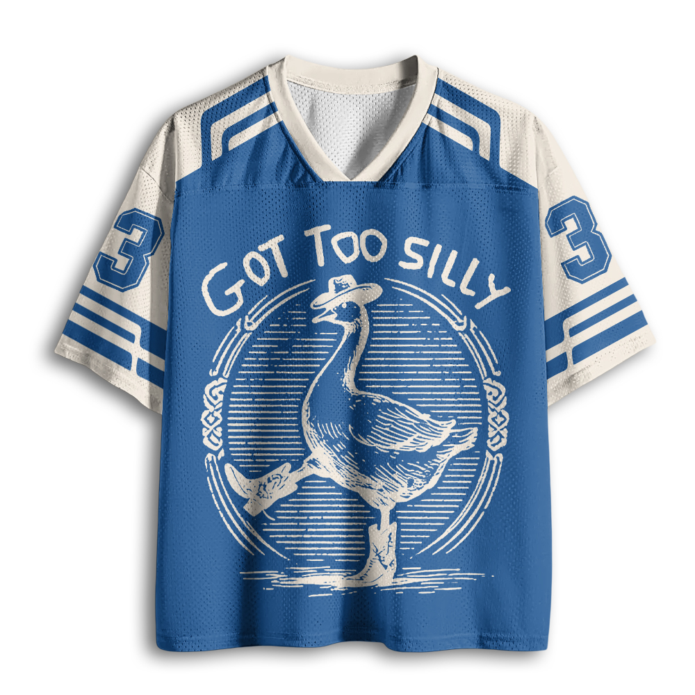 Baddiecat Western Silly Goose Mesh Jersey