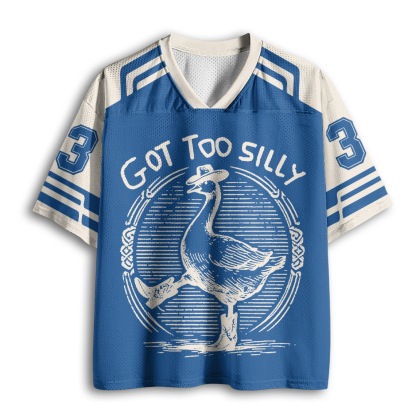 Baddiecat Western Silly Goose Mesh Jersey