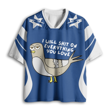 Baddiecat Indifferent Pigeon Mesh Jersey