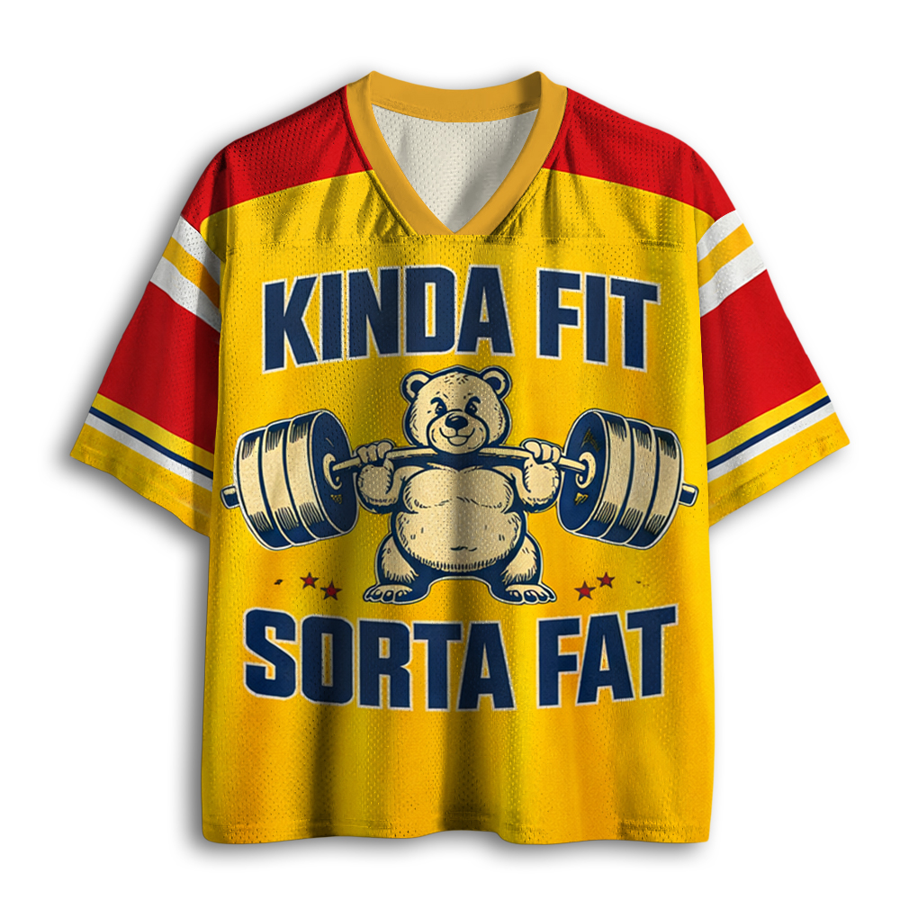 Baddiecat Kinda Fit Sorta Fat Mesh Jersey