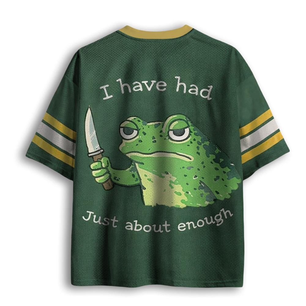 Baddiecat Impatient Frog Mesh Jersey