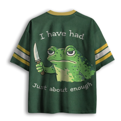 Baddiecat Impatient Frog Mesh Jersey