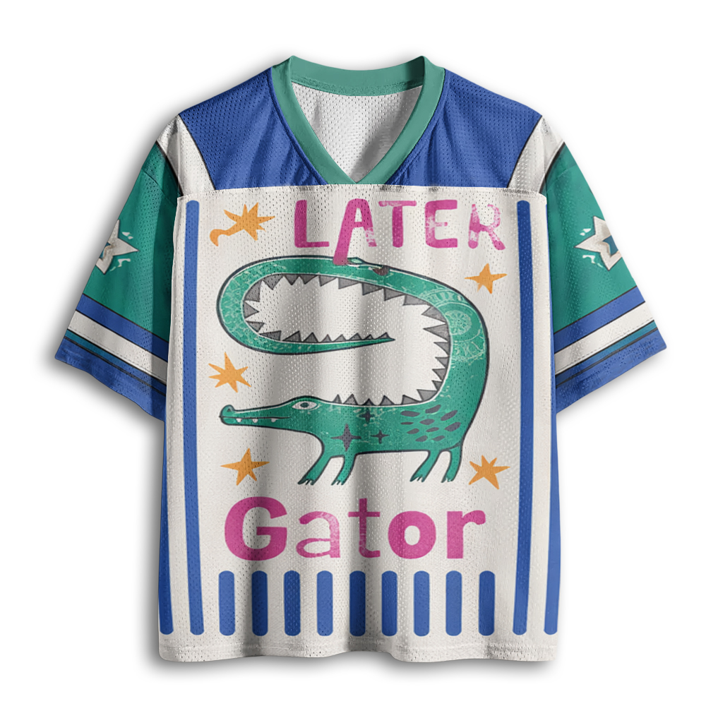 Baddiecat Later Gator Mesh Jersey