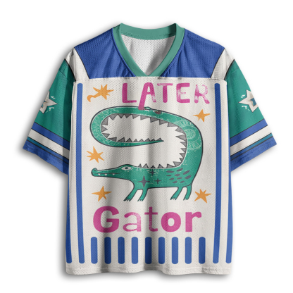 Baddiecat Later Gator Mesh Jersey