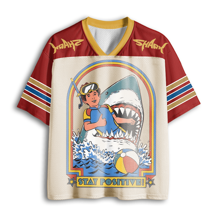 Baddiecat Stay Positive Mesh Jersey