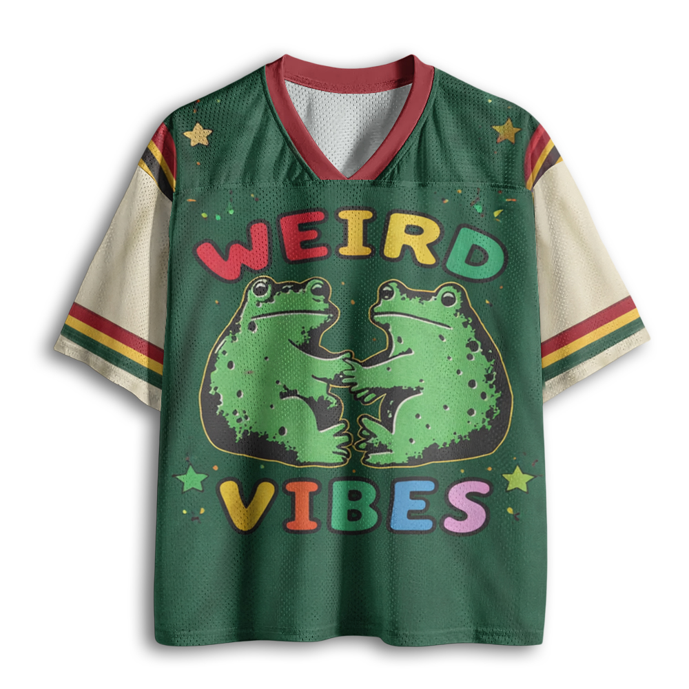 Baddiecat Weird Vibes Toad Mesh Jersey