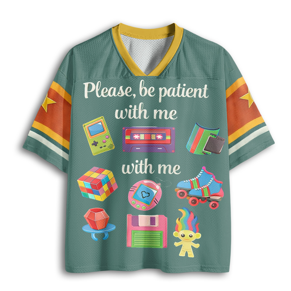 Baddiecat Please Be Patient Mesh Jersey