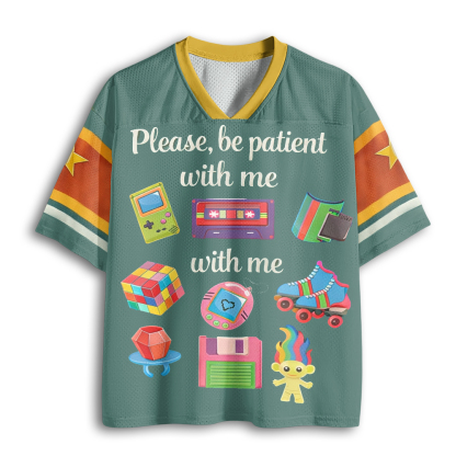 Baddiecat Please Be Patient Mesh Jersey