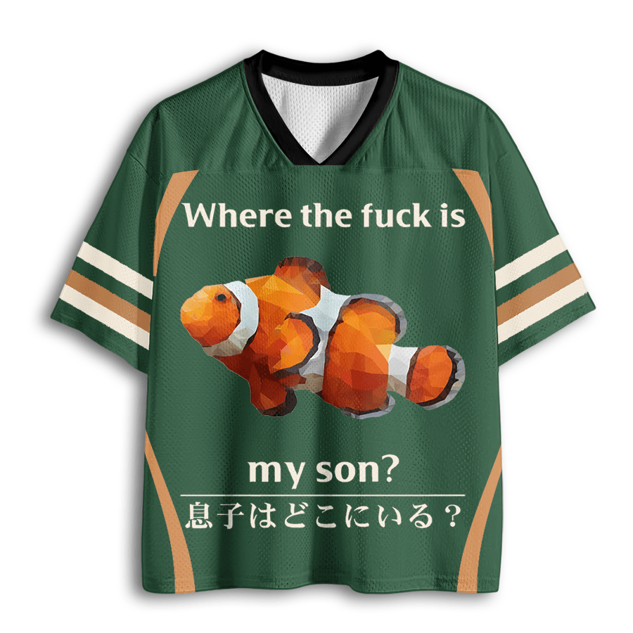 Baddiecat where is my son Meme  Mesh Jersey