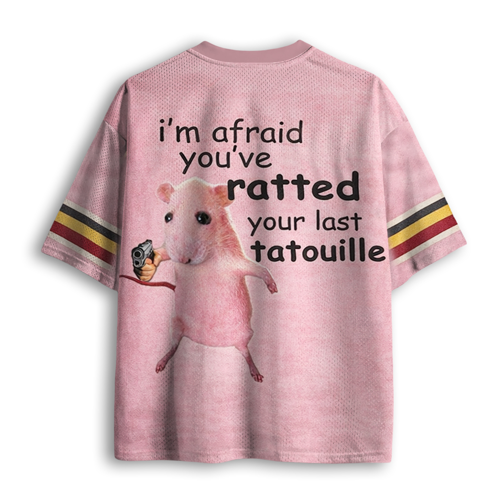 Baddiecat You've Ratted Your Last Tatouille Mesh Jersey