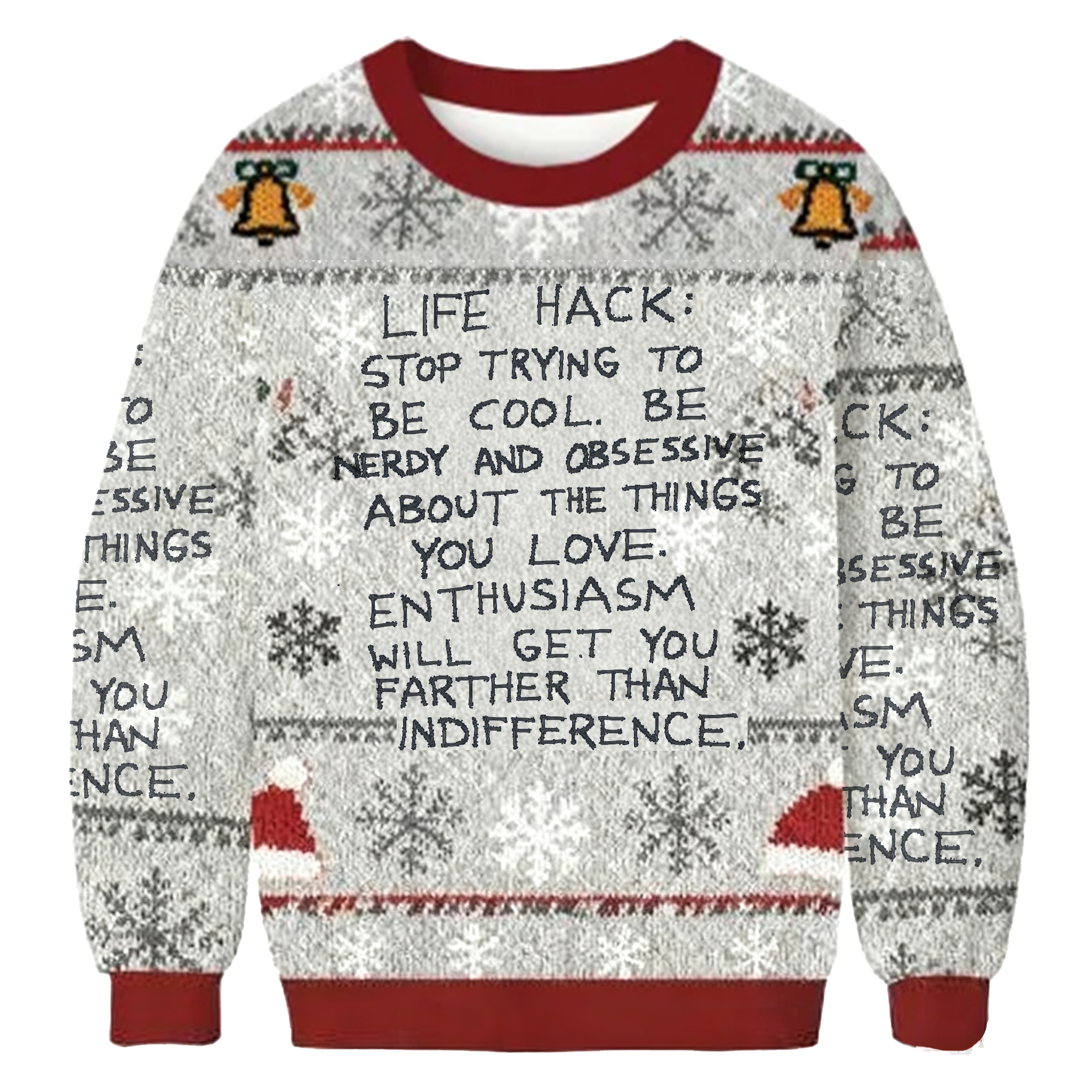 Stop Trying To Cool Ugly Sweatshirt