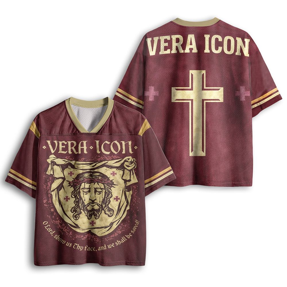 Baddiecat Holy Face Mesh Jersey