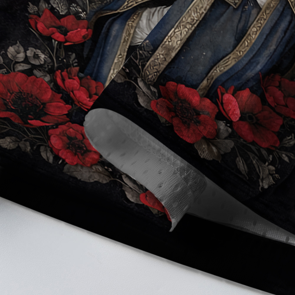 Baddiecat Virgin Mary Graphic Mesh Jersey