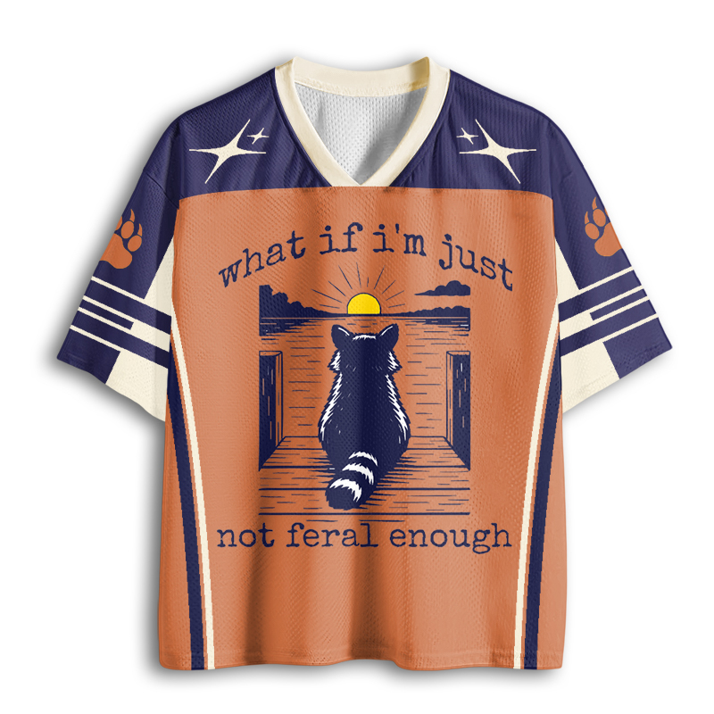 Baddiecat What If I'm Not Enough Meme Mesh Jersey