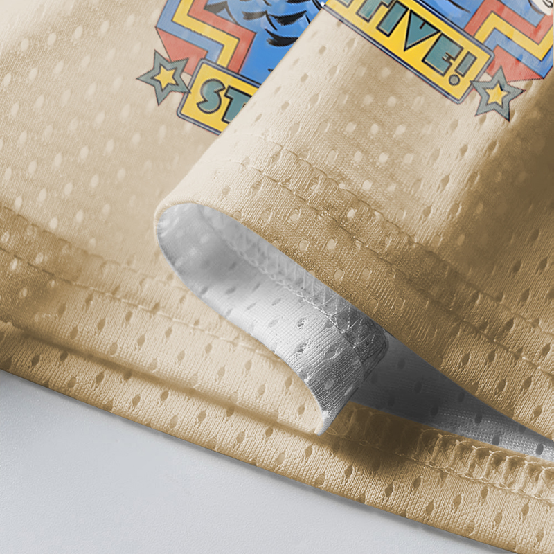 Baddiecat Stay Positive Mesh Jersey