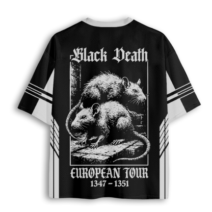 Baddiecat Black Death European Mesh Jersey