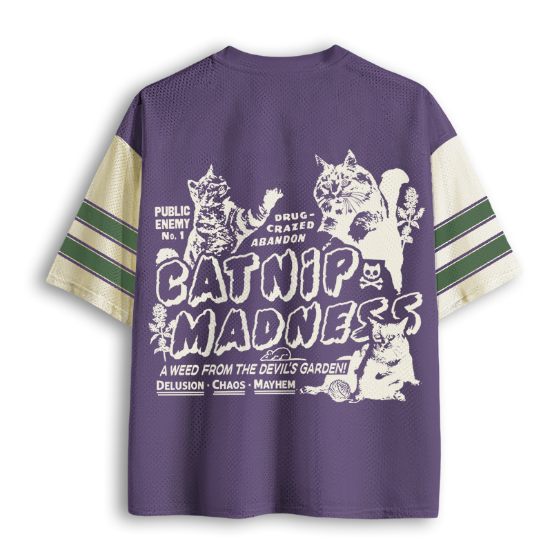 Baddiecat Catnip Madness Mesh Jersey