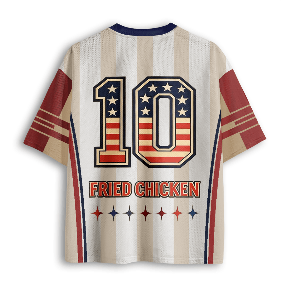 Baddiecat Fried Chicken Mesh Jersey