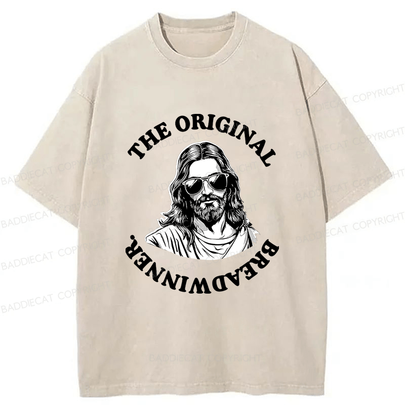 Baddiecat Funny Jesus Washed T-shirt