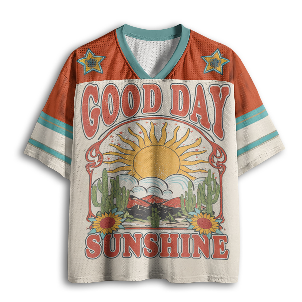 Baddiecat Good Day Sunshine Mesh Jersey