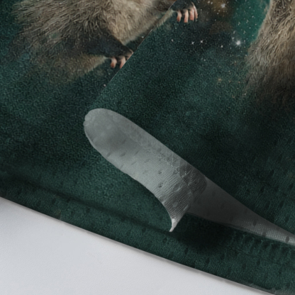 Baddiecat Opossum Howling At Moon Mesh Jersey