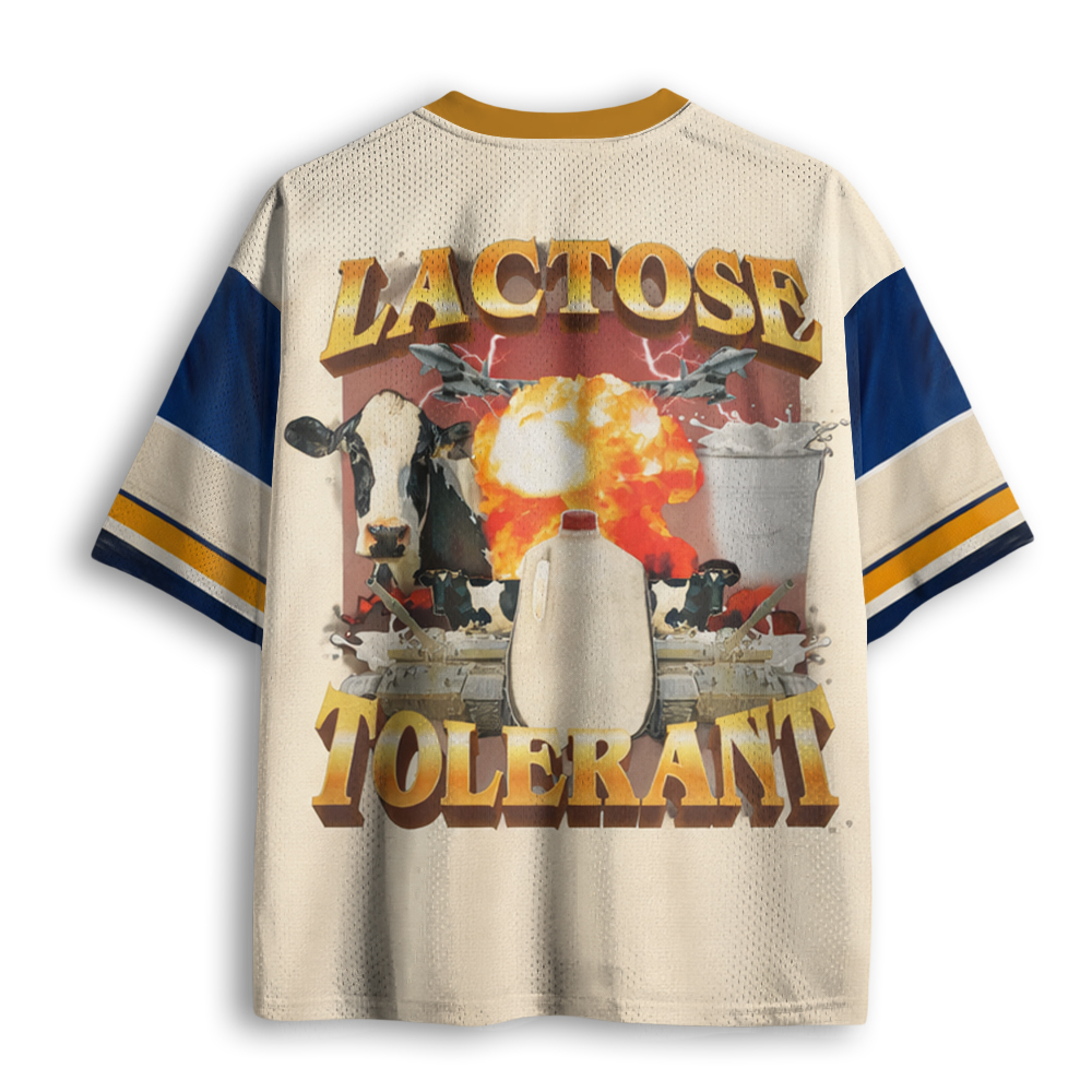 Baddiecat Lactose Tolerant Vintage Mesh Jersey