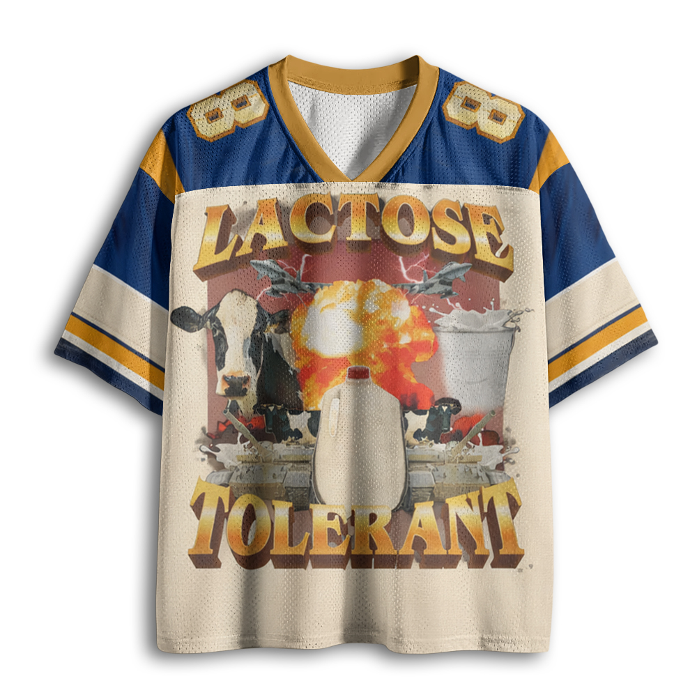 Baddiecat Lactose Tolerant Vintage Mesh Jersey