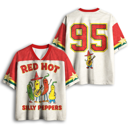 Baddiecat Silly Peppers Mesh Jersey