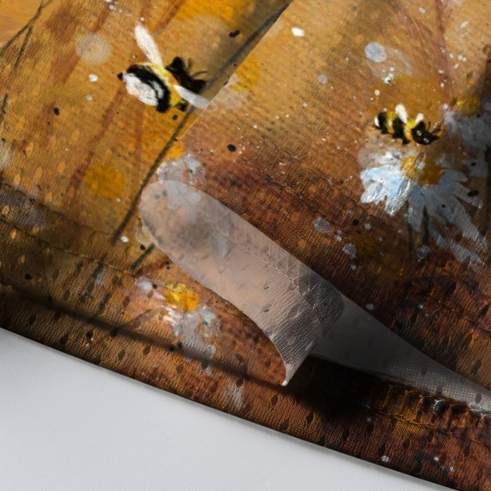 Baddiecat Funny Bee Cat Mesh Jersey