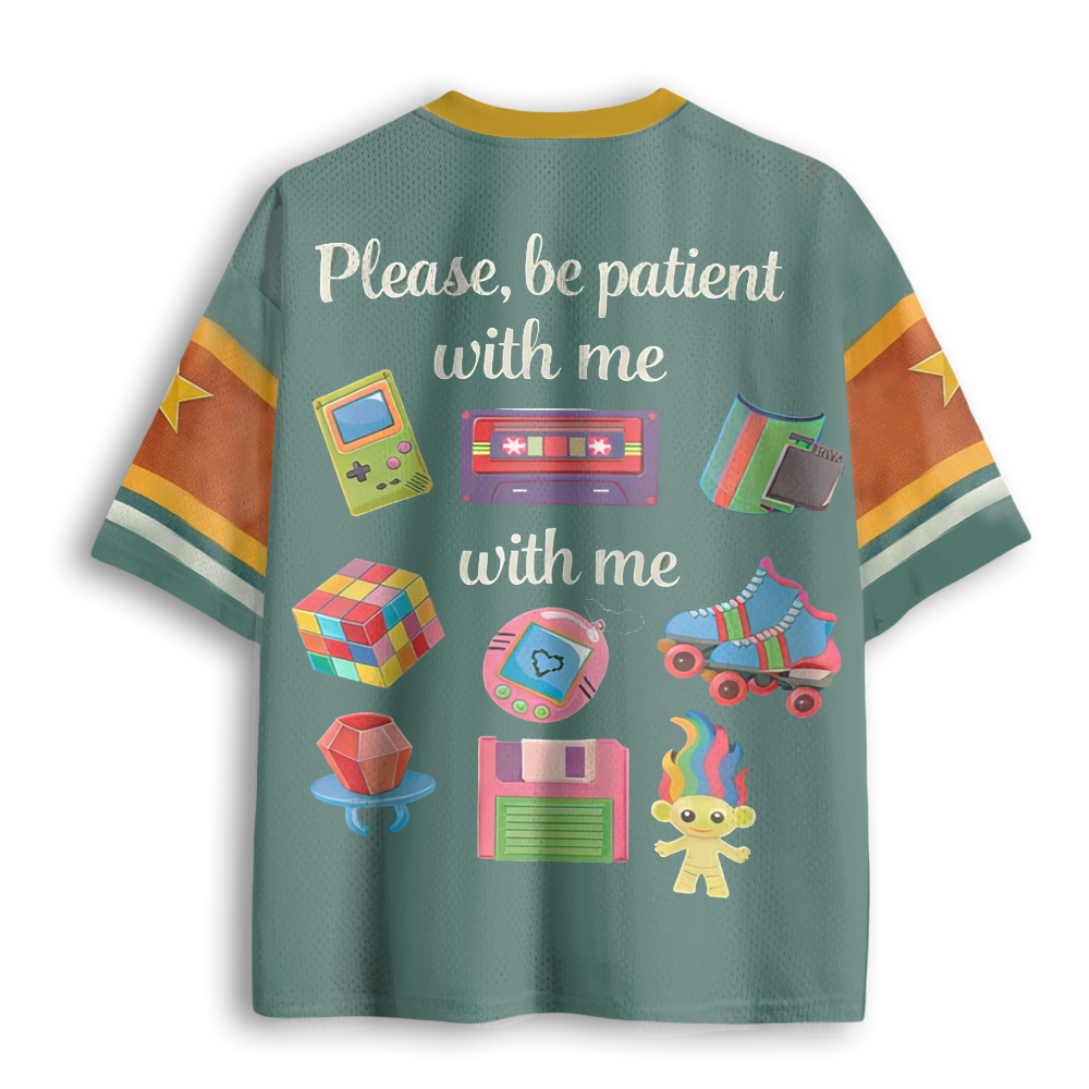 Baddiecat Please Be Patient Mesh Jersey