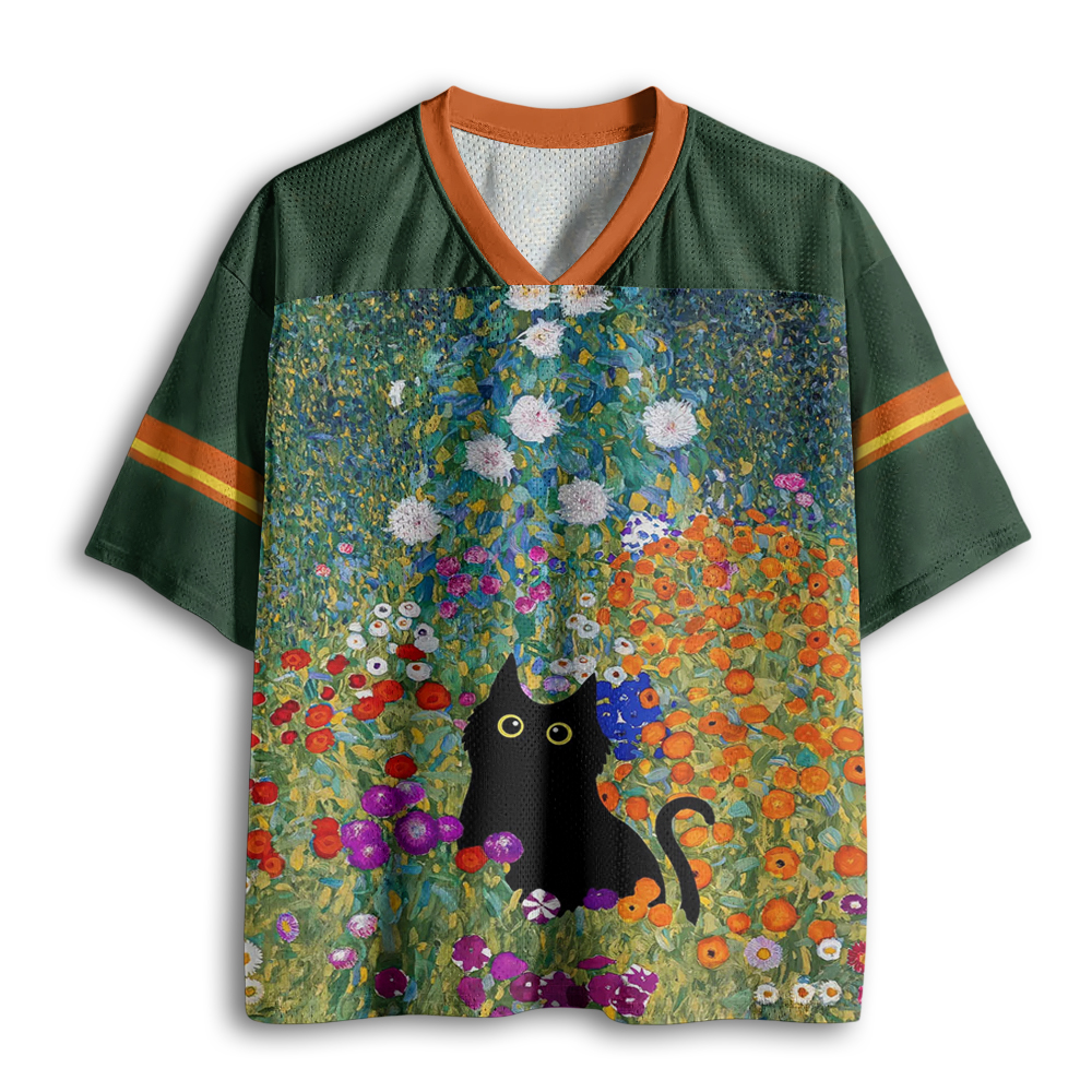 Baddiecat Garden Cat Mesh Jersey