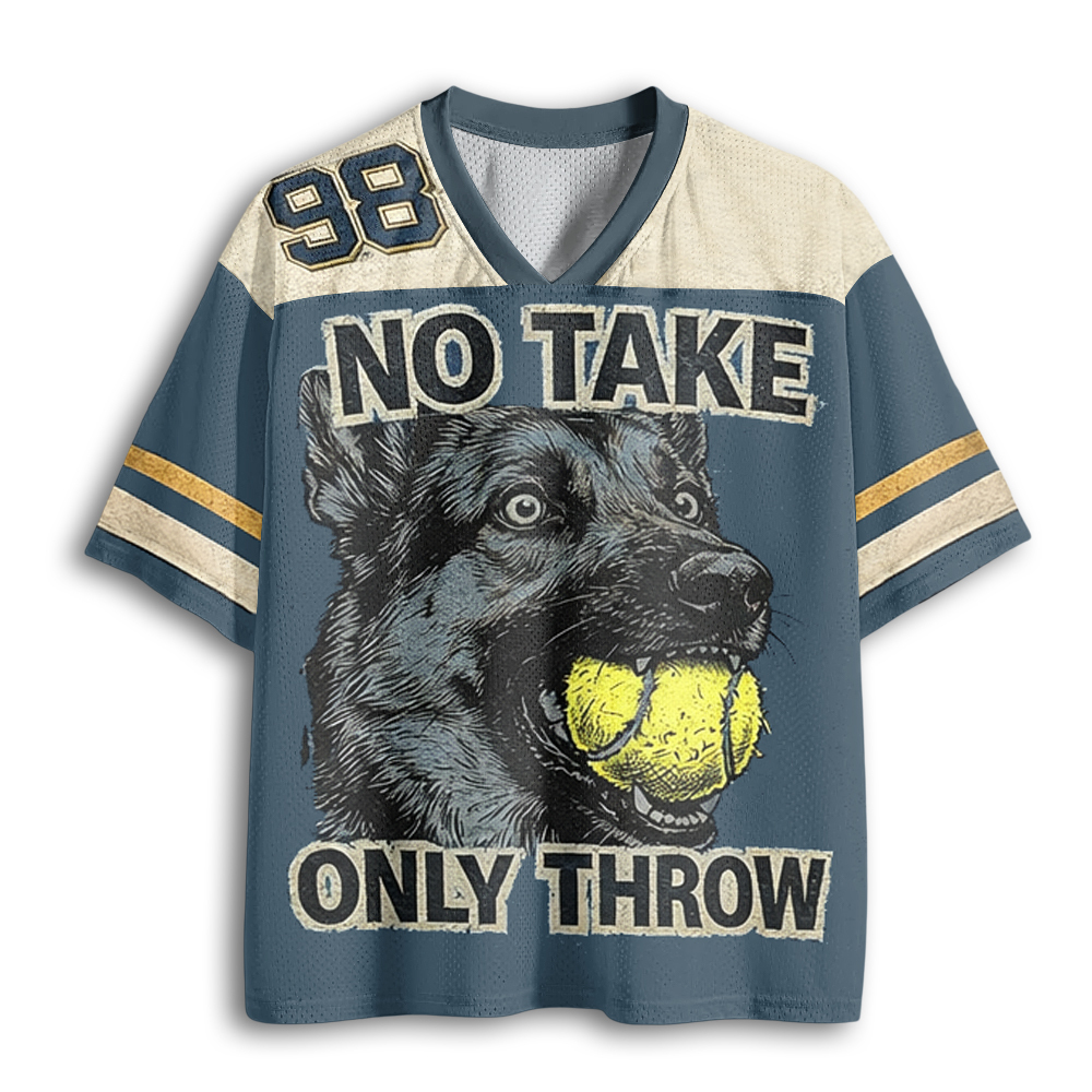 Baddiecat No Take Only Throw Mesh Jersey