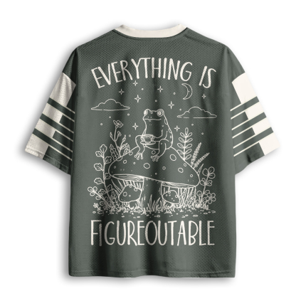 Baddiecat Everything Is Figureoutable Mesh Jersey