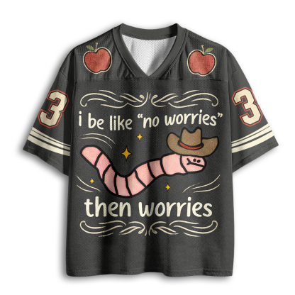 Baddiecat Worry Worm Mesh Jersey