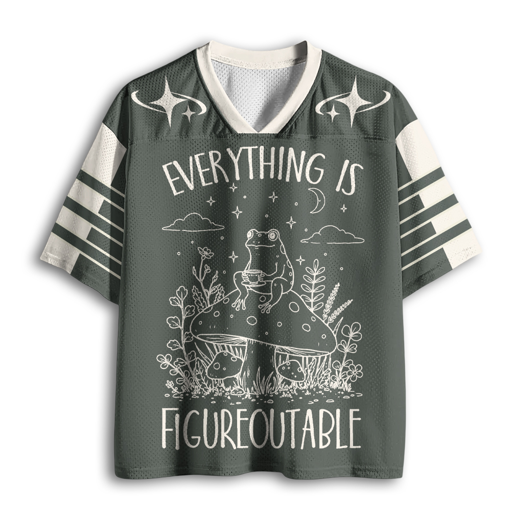 Baddiecat Everything Is Figureoutable Mesh Jersey