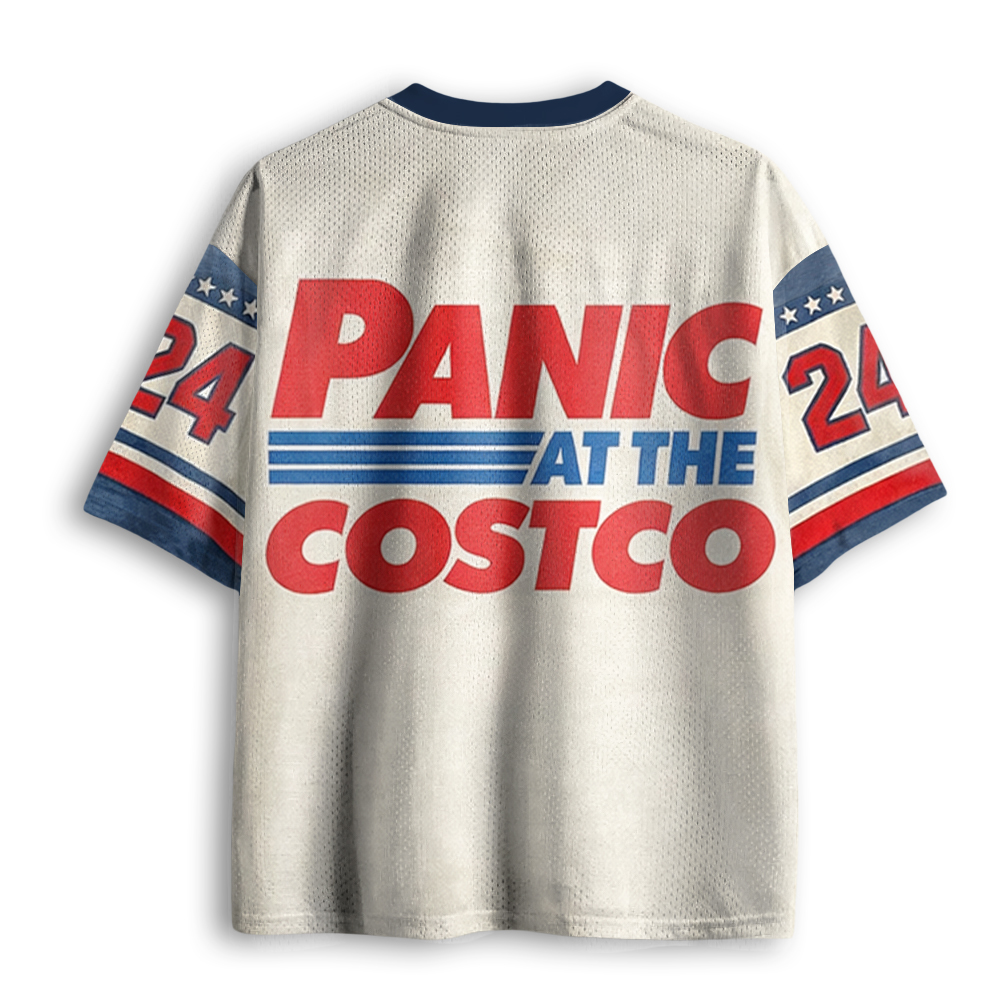 Baddiecat Panic At The Costco Mesh Jersey
