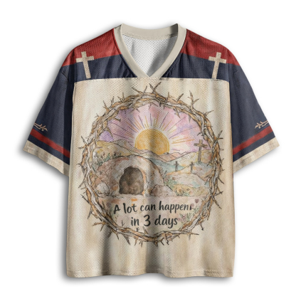Baddiecat Empty Tomb Easter Mesh Jersey