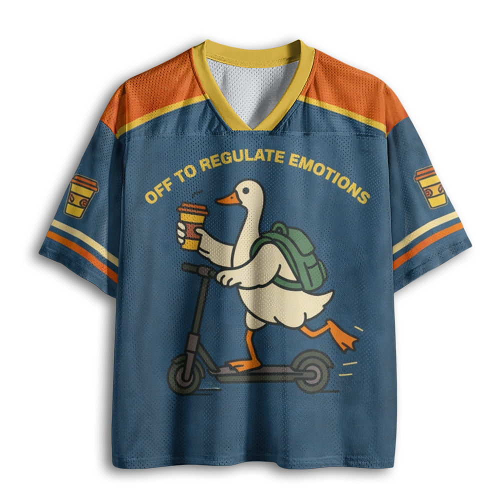 Baddiecat Off To Regulate Emotions Mesh Jersey